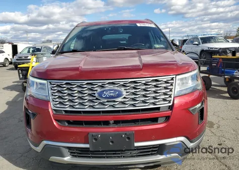 2018 Ford Explorer Platinum z USA, uszkodzony, nr VIN 1FM5K8HT5JGC01796